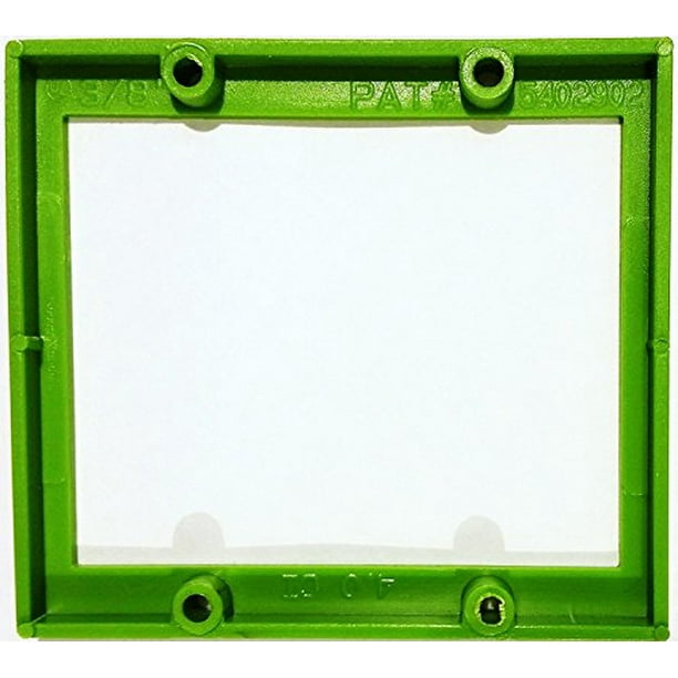 Electrical Receptacle Box Extender 3//8 Single Gang
